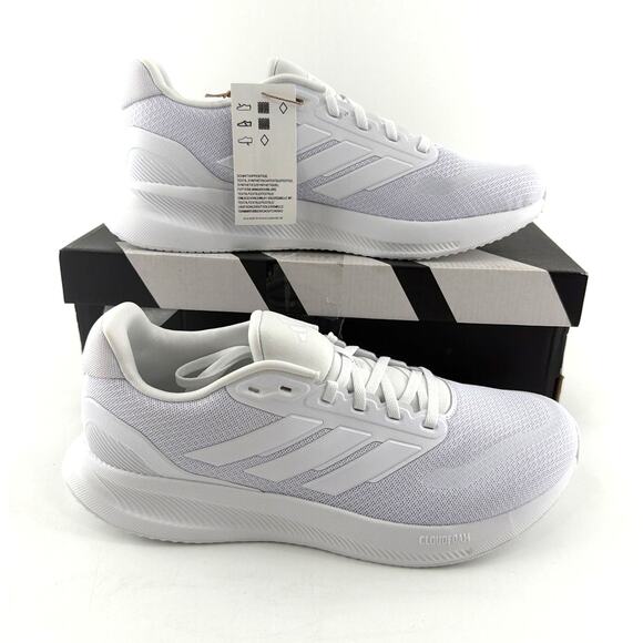 Adidas Men\'s Cloud White Runfalcon 5 Running Shoes Size 9 main image 9